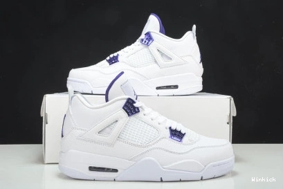 4 RETRO JORDAN CT8527-115 PURPLE METALLIC 0725